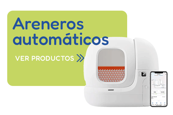 areneros automaticos para gatos